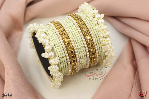 Pearl Gajra Bangles