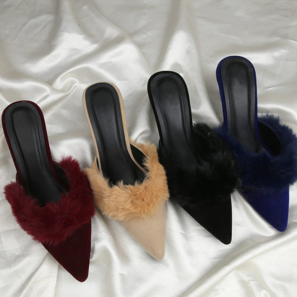 Furry heels
